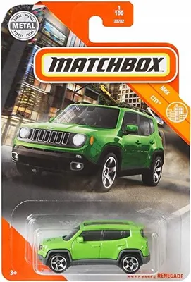 Produktbild von Matchbox Jeep Renegade H Wheels Metall Modellauto