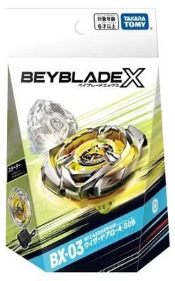 Produktbild von Takara Tomy BeyBlade X Wizard Arrow 4-80B BX-03