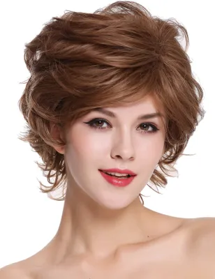 Produktbild von WIG ME UP Perücke Kurz Wild Strähnen Hellbraun Blond DM02-12H24