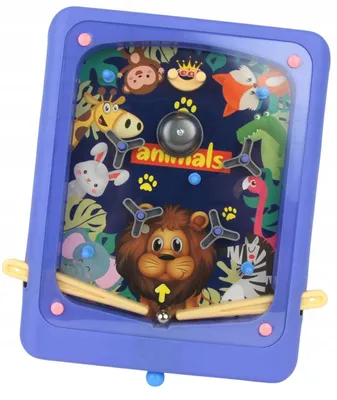 Produktbild von Dromader Pinball Geschicklichkeitsspiel für Kinder mit Reflex