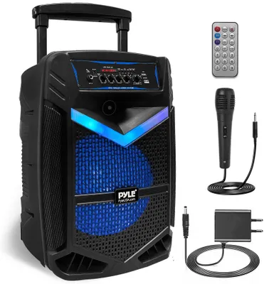 Image de Haut-parleur Bluetooth pour fêtes - Haut-parleur sans fil - Haut-parleur de fête - Haut-parleur pour karaoké - Haut-parleur portable