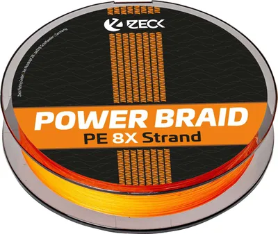 Produktbild von Zeck Fishing Powerbraid 8 x 0,16 mm - 150 m - Orange