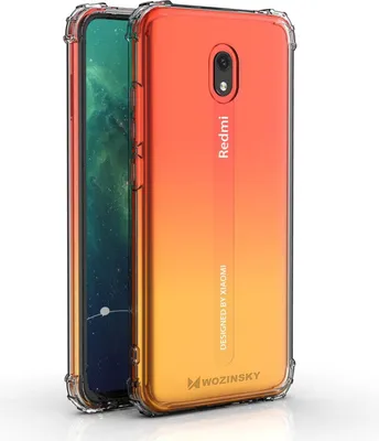 Produktbild von Schutzhülle Bumper Roar Armor SchutzHülle kompatibel mit Xiaomi Redmi 8 Silikon Hülle Zubehör Tasche Schutzschale Schutz in Transparent