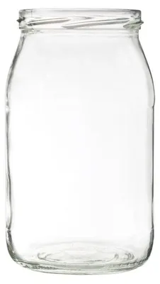 Produktbild von Glas Einmachglas 900 ml TO82 Großes Vorratsglas Für Marmelade Honig Gurken Kompott Glasbehälter 1 Stück