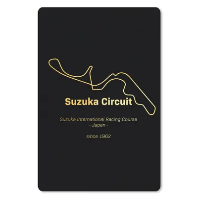 Produktbild von MuchoWow® Mauspad Mousepad Rennstrecke - Formel 1 - Suzuka 40x60 cm - Mousepads - Maus Mat - Pad - Mausunterlage - Schreibtisch Accesoire