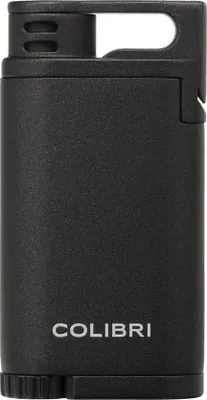Produktbild von Colibri 1928 Belmont LI200C - Single Jet Flame - windbeständig - Füllstandfenster, schwarz