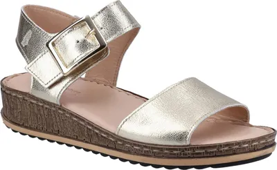 Produktbild von Hush Puppies - Damen Sandalen "Ellie", Leder FS7965 (38 EU) (Gold)