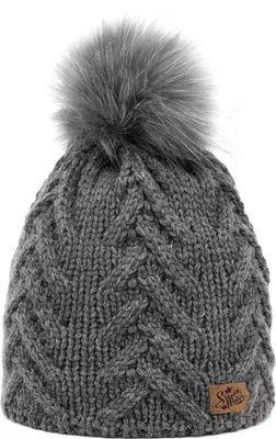Produktbild von Smith & Miller Guiliana Bommelbeanie, grau
