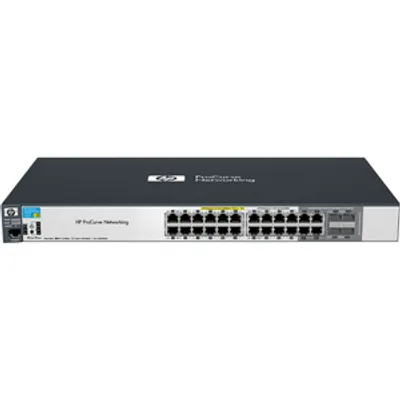 Produktbild von HPE E2520-24G-PoE, Managed, L2, Vollduplex, Power over Ethernet (PoE)