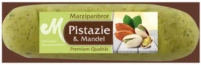 Produktbild von Odenwälder Marzipanbrot Pistazie & Mandel 95g