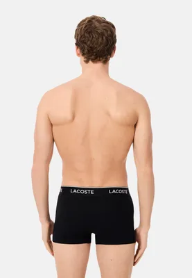 Zdjęcie produktu dla Kąpielówki Lacoste 3 pack, czarne XXL