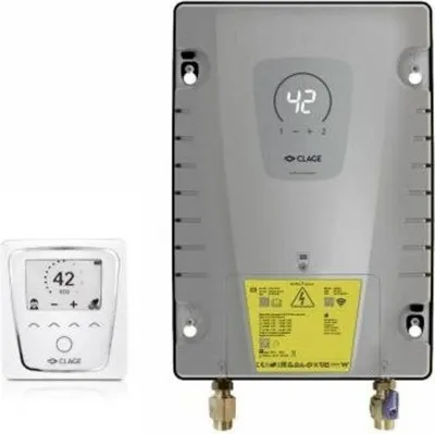 Produktbild von Clage Modul-Durchlauferhitzer ISX 18-27 kW, 26-39 A, el ge, f UP-/AP-Inst.