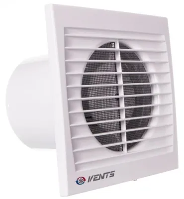 Productafbeelding van Axiale ventilator, diameter 100 mm, standaard, wit, model 100S