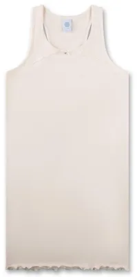Produktbild von Sanetta Mädchen-Nachthemd beige | Bequemes Kindersleepshirt