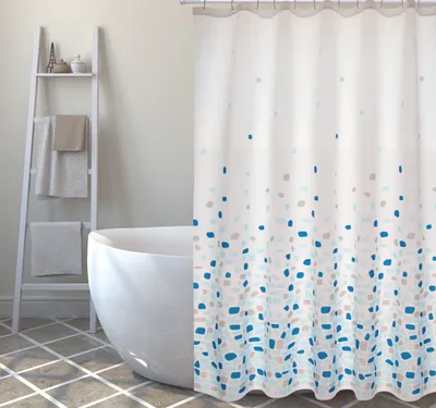 Produktbild von MSV 142147, Muster, Ring, Polyester, Blau, Weiß, 30 °C, 1800 mm