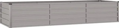 Zdjęcie produktu dla vidaXL Zardzewiałe podwyższone łóżko 240x80x45 cm stal corten