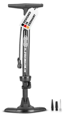 Obrázok produktu pre HEYNER® Podlahové čerpadlo, čerpadlo na bicykel, podlahové čerpadlo 11 bar, viacventilové pripojenie, pre všetky ventily