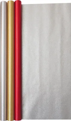 Produktbild von Clairefontaine 35x Geschenkpapierrolle 1,50x0,70m Glitzer sortiert 201795C
