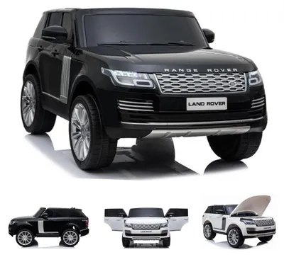 Produktbild von ES-Toys Kinder Elektroauto Land Rover Range Rover EVA-Reifen Allradantrieb schwarz