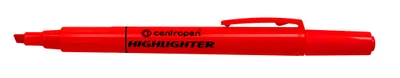 Immagine prodotto di Evidenziatore Centropen 8722, 1-4 mm, punta a cuneo, rosso