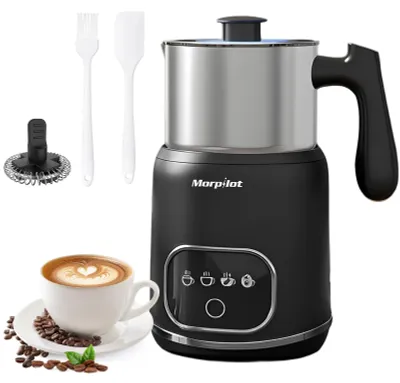 Produktbild von Morpilot Milchaufschäumer Elektrisch 4 in 1, 120-600ml, 550W, Milchschäumer für