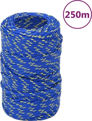 Image de Corde de bateau Bleu 2 mm 250 m Polypropylène