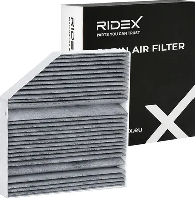 Produktbild von RIDEX 424I0423 Innenraumfilter Pollenfilter passend für MERCEDES-BENZ C-Klasse T-modell (S205) Aktivkohle