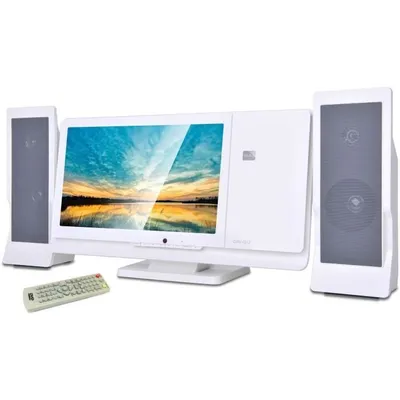 Image de Chaîne HIFI INOVALLEY CH43-DVD, Lecteur DVD/CD, Écran 12 pouces, 60W, USB 2.0, SD/MMC