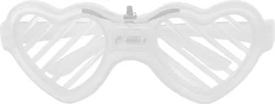 Produktbild von Im Dunkeln leuchtende Brille für Kinder, 3 Leuchtmodi, Leuchtrahmen, batteriebetrieben, Herzform, Cosplay, Geburtstagsparty, Foto-Requisite, LED-Brille