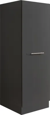 Produktbild von Stauraumschrank >LAUNDREEZY< in anthrazit, Holzwerkstoff - 50x162x67,5cm (BxHxT)