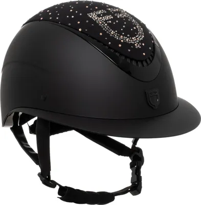Produktbild von Equestro Proxima Wide Frauenhelm Schwarz 52-54 cm Schwarz 52-54 cm