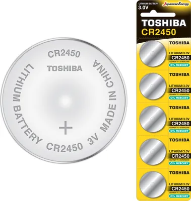 Immagine prodotto di Toshiba CR2450 PW BP-5 batteria domestica Batteria al litio usa e getta