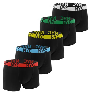 Produktbild von Jungen Boxershorts aus Baumwolle, 5er-Pack, bequeme Unterwäsche