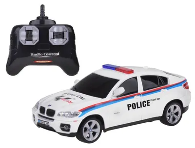 Immagine prodotto di BMW X6 auto della polizia sportiva con telecomando RC0660 BI