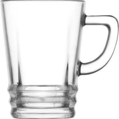Image de LAV Elegan Set de 6 verres à thé - 220 ml, verres avec anse, résistants à la chaleur