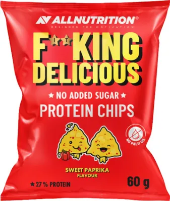 Produktbild von AllNutrition | F**King Delicious Protein Chips - 31% Protein Paprika