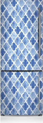 Produktbild von Aufkleber Kühlschrankmagnete Dekoration Kühlschrankfolie 60x190 cm - Mororianisches Muster