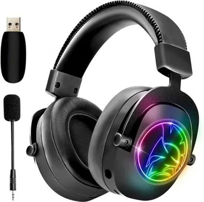 Productafbeelding van Thuys - Game Headset - Koptelefoon Gaming - Met Microfoon - Zwart