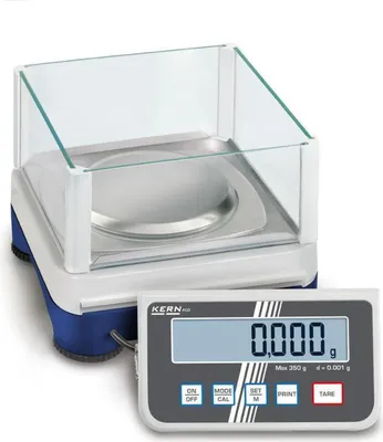 Produktbild von KERN & SOHN Präzisionswaage, 0,25 kg, Weiß, 1,2 kg