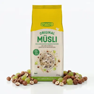Produktbild von Rapunzel Original RAPUNZEL Müsli, 2Kg - 6 Beutel