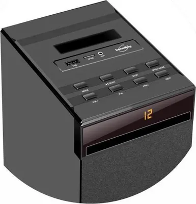 Obrázek produktu pro Bluetooth CD věžový reproduktor, USB, Micro SD, FM rádio, AUX-In, 4x15W, černý