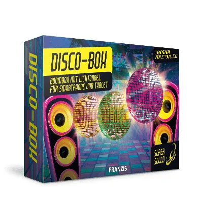 Produktbild von Franzis Bausatz, Disco-Box, 67082, Zusammenbau komplett ohne löten