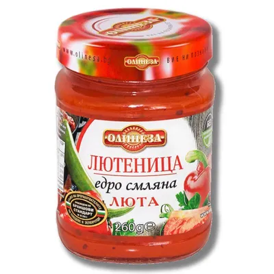 Zdjęcie produktu dla Lutenica Pikantna Olinesa - duże kawałki warzyw Olinesa 250g
