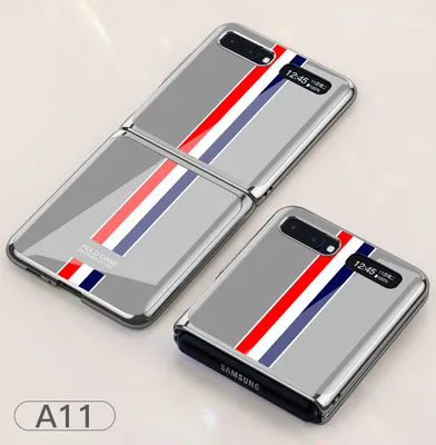 Immagine prodotto di Per il telefono cellulare pieghevole Samsung Galaxy Z Shell electrocoated pieghevole telefono caso A11