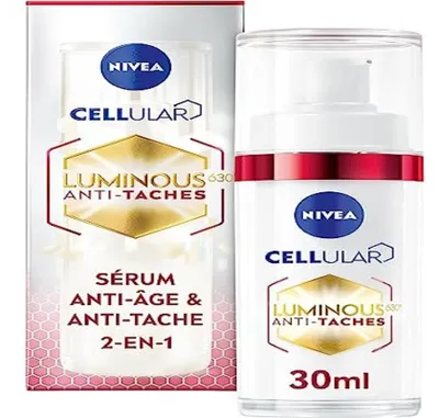 Produktbild von Nivea Cellular Luminous 630 Anti-Aging- und Anti-Pigmentflecken-Serum (30 ml)