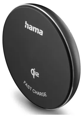 Produktbild von HAMA Kabelloses Qi2-Ladegerät, induktiv Schnellladen am Schreibtisch etc., 15 W (00201735)