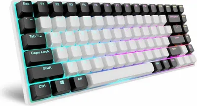 Produktbild von SKILLER SGK50 S3 (weiß, DE-Layout, Gateron Brown)