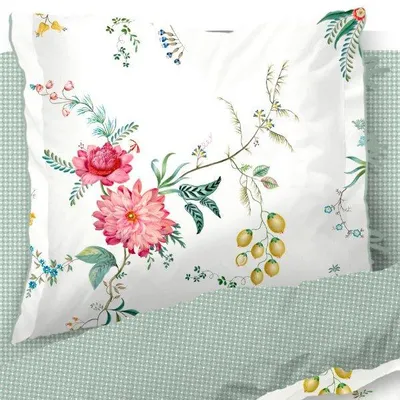 Produktbild von Pip Studio Kissenbezug Fleur Grandeur Weiß (40 x 80 cm)