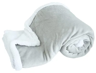 Obrázek produktu pro ARÔME HOME Mikroflanelová deka, světle šedá