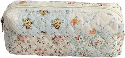 Produktbild von Federmäppchen, wasserdicht, multifunktional, für Mädchen, blau, weiß, rosa